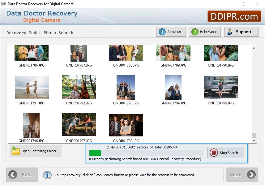 Recovery Status Recovery status