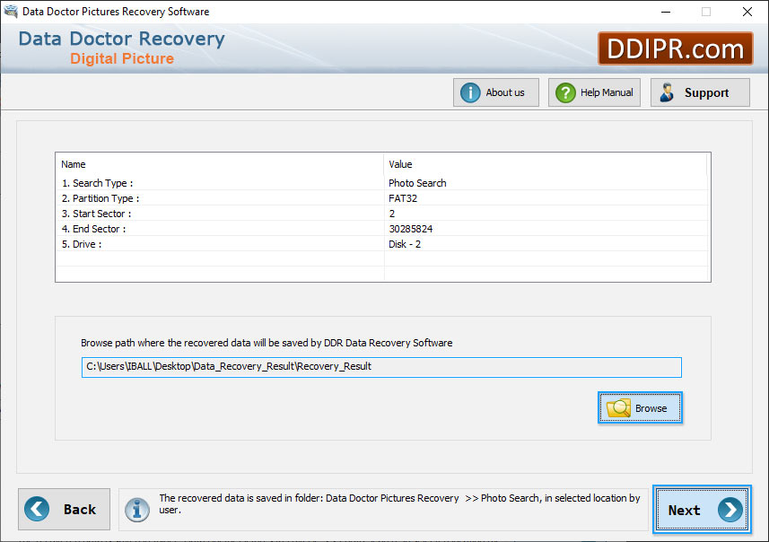 Picture Recovery Process Picture Recovery Process