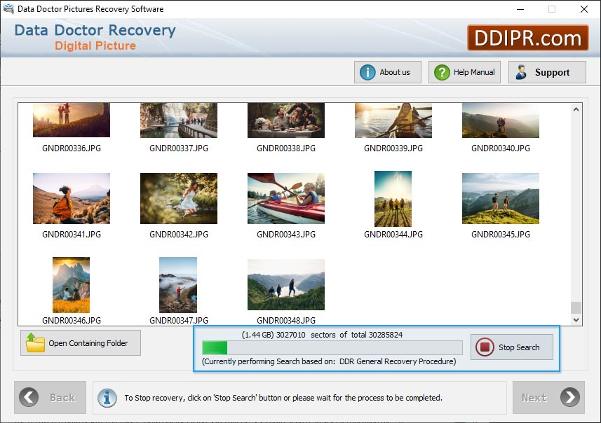 Picture Recovery Process Picture Recovery Process