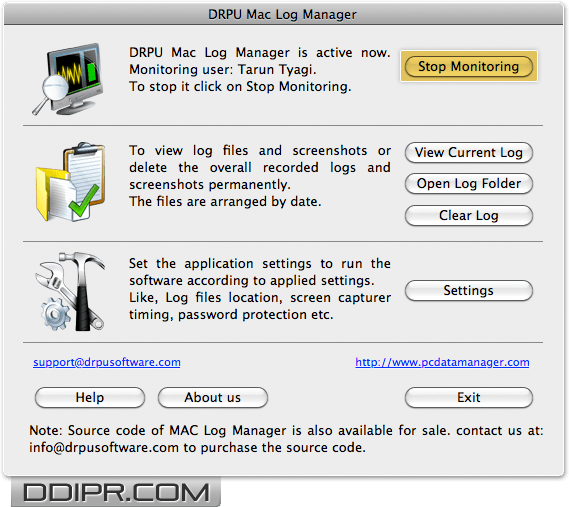 Mac Log Manager