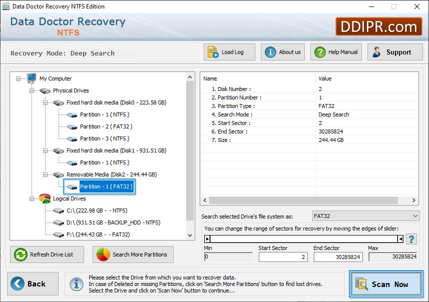 NTFS recovery process