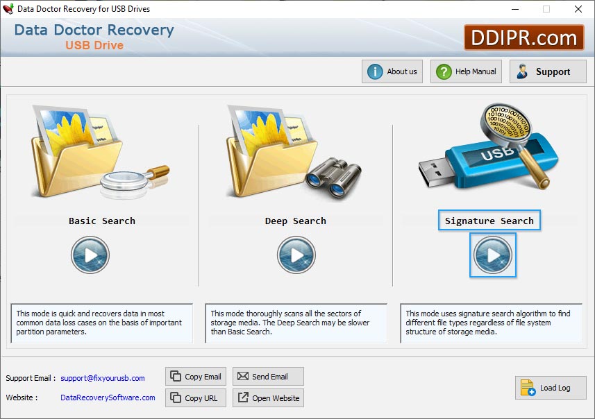 Search recovery mode Pen Drive Recovery Software